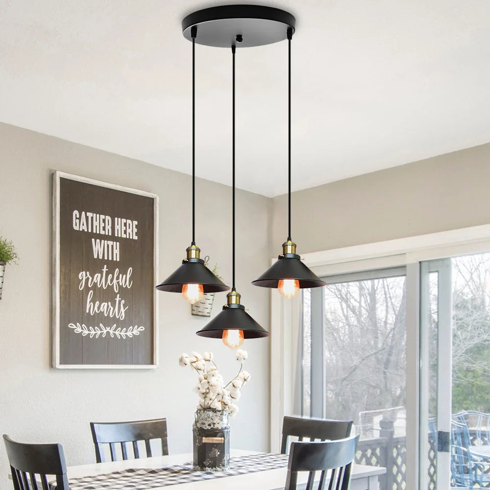 Retro Loft Pendant Chandelier Light