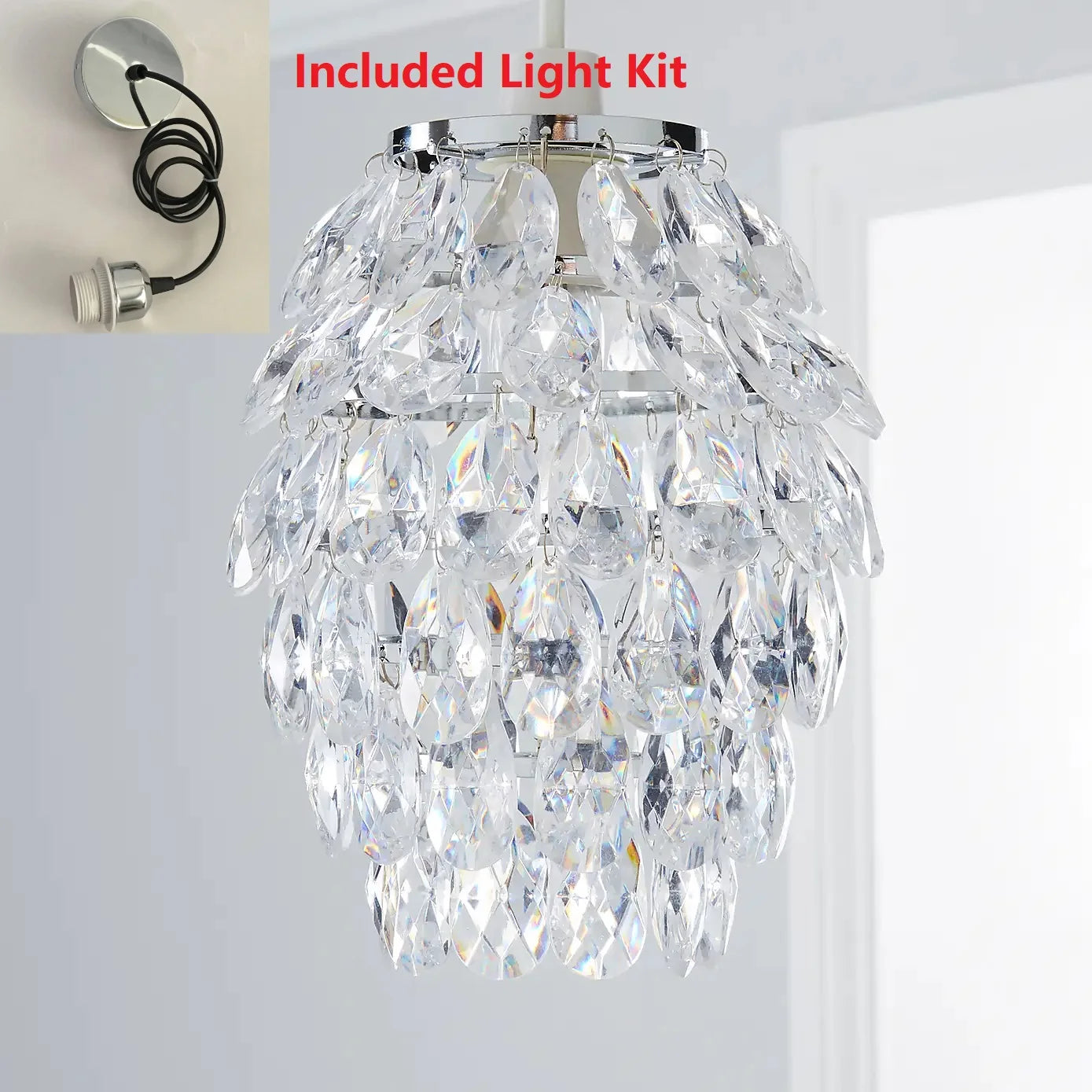 Pineapple Jewel Easy Fit Pendant Acrylic Lamp