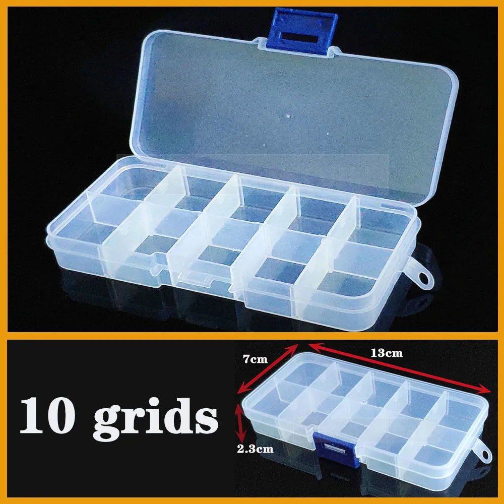 Clear Organizer Box for Jewelry & Tools