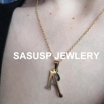 Personalized A-Z Letter Necklace