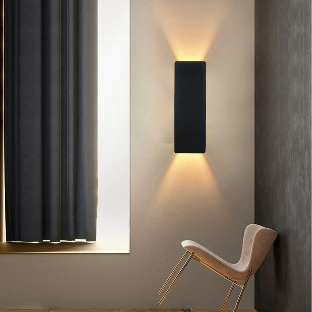Modern 6W LED Wall Lamp – Minimalist Indoor Aluminum Sconce