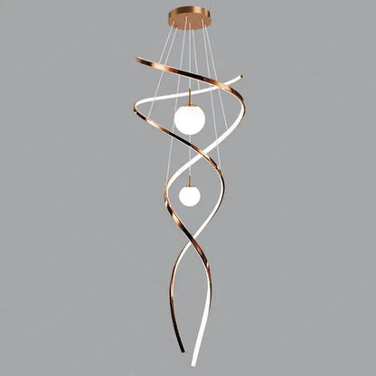 Modern LED Pendant Chandelier for Living Room & Staircase
