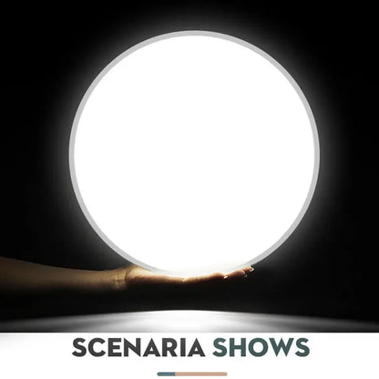 Ultra-Thin LED Ceiling Lamp – Waterproof