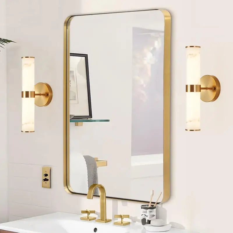 Elegant Resin Wall Sconces,Vertical Light Fixtures Set of Two