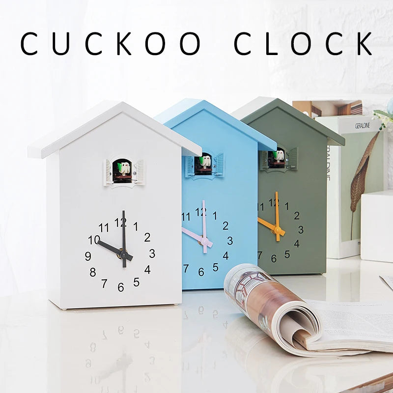 Bird Quartz Hanging Wall Clock
