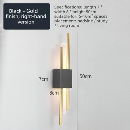 Nordic Modern LED Wall Sconce – Hardwired