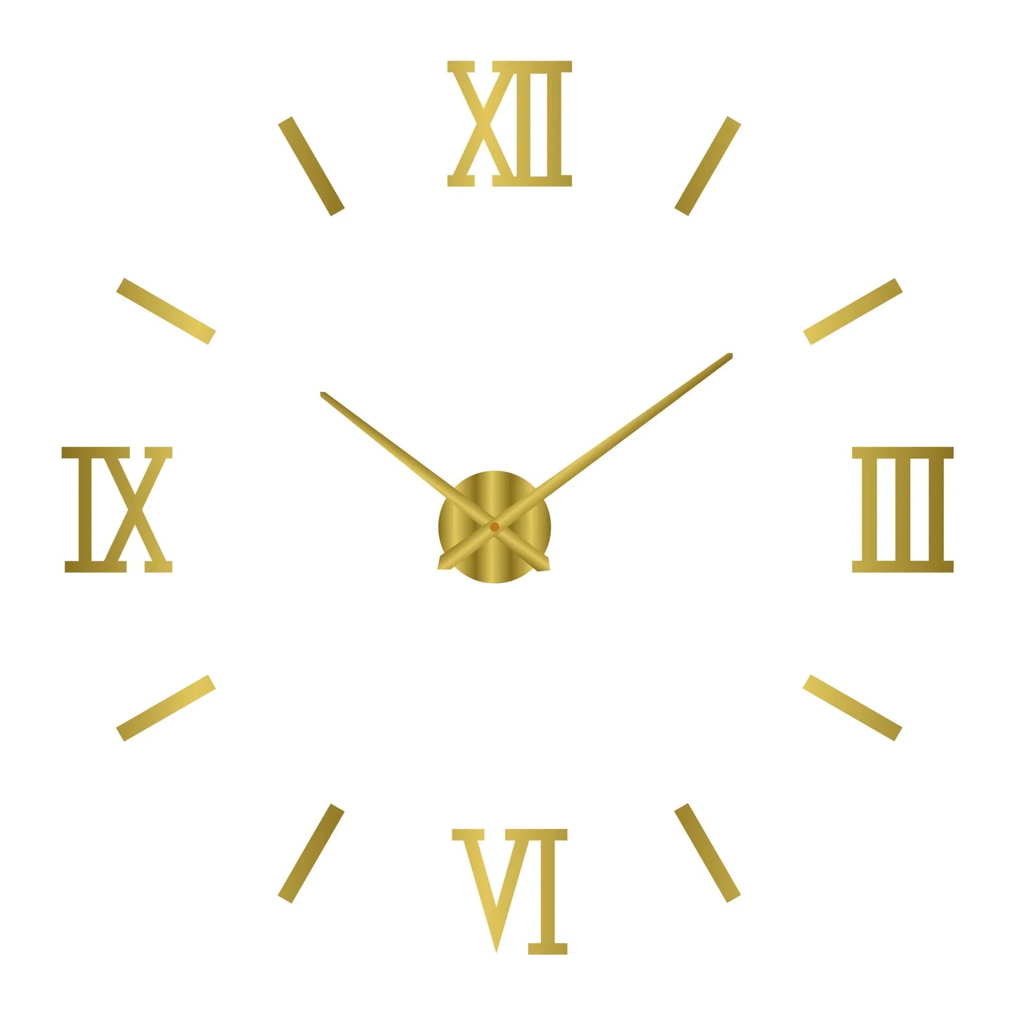 Modern 3D DIY Wall Clock