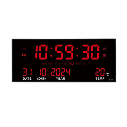 14" Large LED Digital Wall Clock