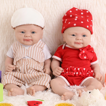 IVITA 14inch 1.65kg 100% Silicone Bebe Reborn Doll Soft Lifelike Baby DIY Blank Handmade Toys Realistic Girl Baby Dolls for Children  Adult Christmas Collectors Gift