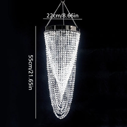 Crystal Chandelier Lamp Shade Acrylic Ceiling Light