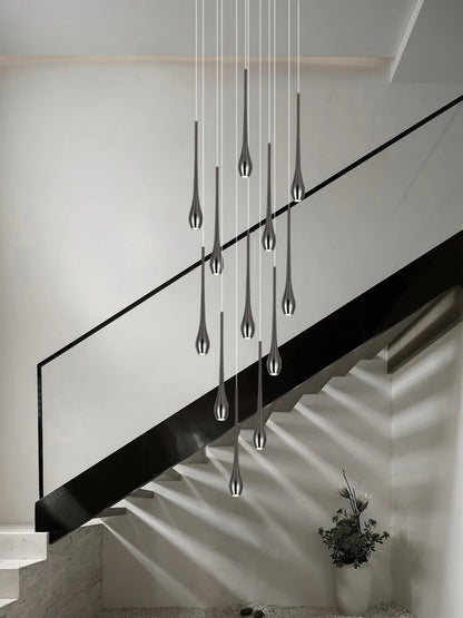 Nordic LED Staircase Pendant Chandelier