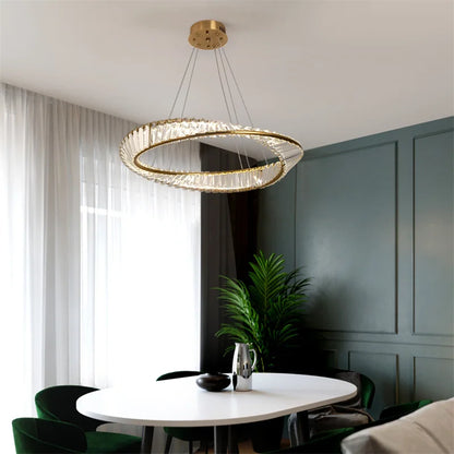 Modern LED Ring Chandelier