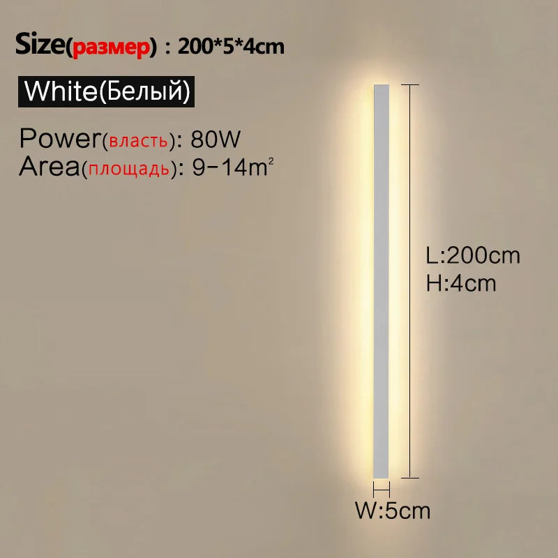 Waterproof Nordic LED Outdoor Wall Light – IP65