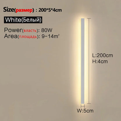 Waterproof Nordic LED Outdoor Wall Light – IP65