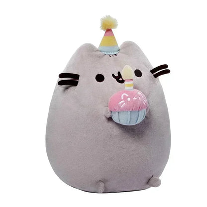 Pusheen Kawaii Plush Toy Donut Unicorn Room Decoration Anime Potato Chip Ice Cream Pizza Cake Cat Stuffed Animal Dolls Gift