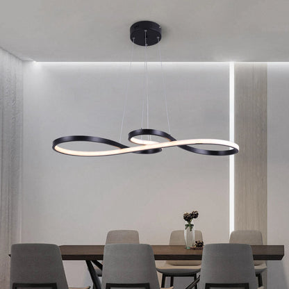 Chandelier Pendant Light Acrylic Note Dimmable Led Ceiling Lamp