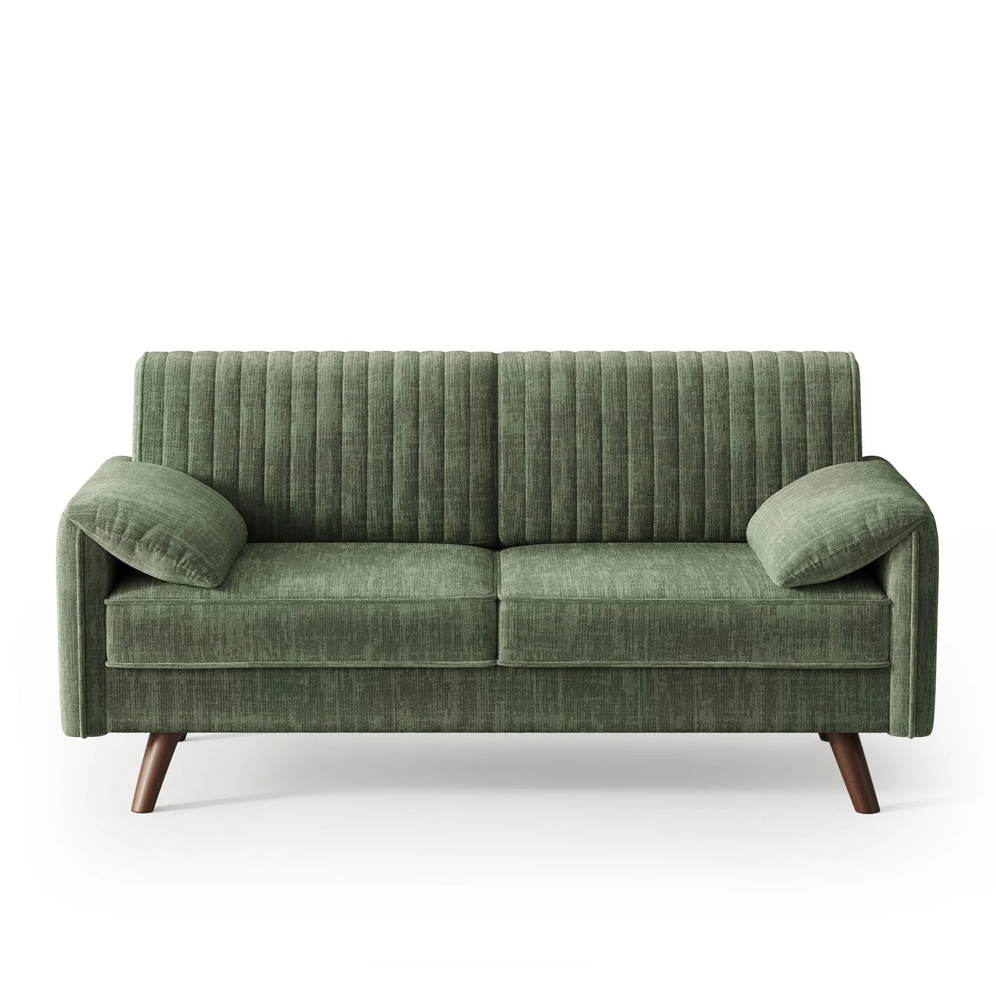 Chenille Loveseat Sofa for Small Spaces