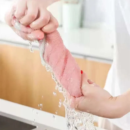 Double-Sided Kitchen Cleaning Dishcloth Set