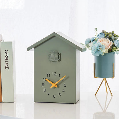 Bird Quartz Hanging Wall Clock