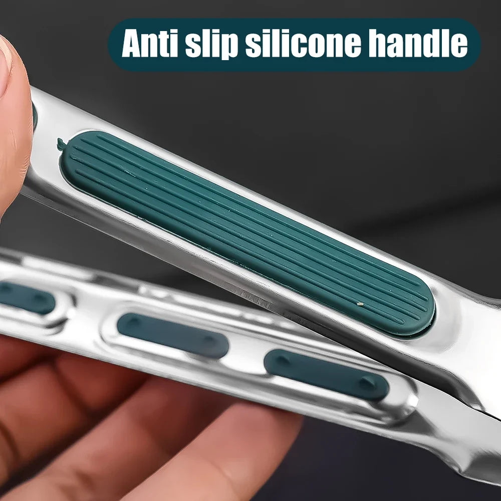 Food Tongs BBQ Meat Salad Bread Clip Barbecue Grill