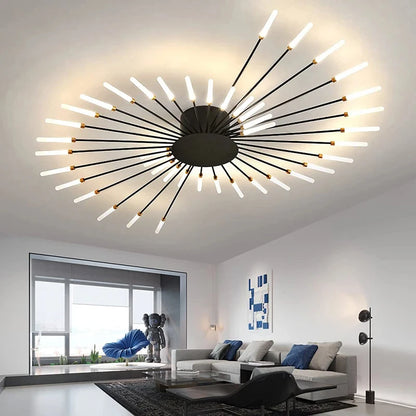 Modern Fireworks LED Ceiling Light