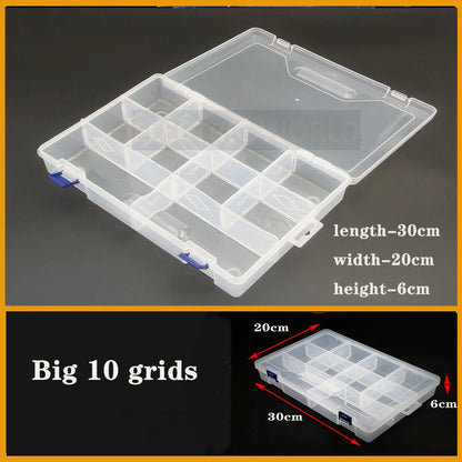 Clear Organizer Box for Jewelry & Tools