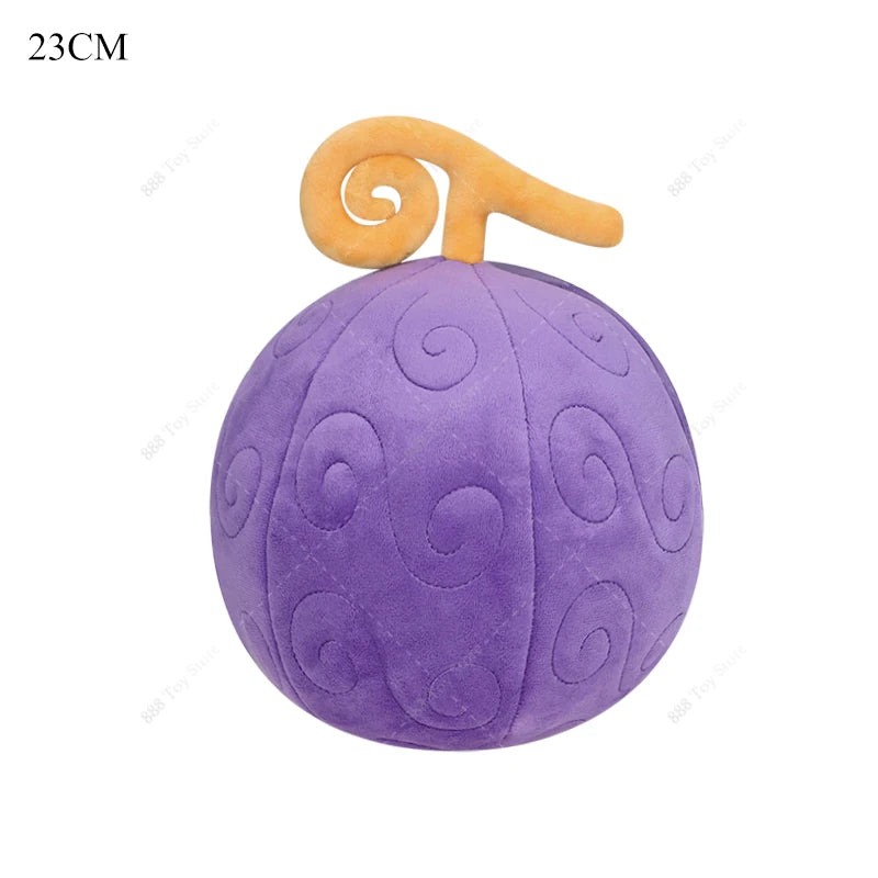 One Piece Devil Fruit Plush Toy Anime Robin Flower-Flower Luffy Gum-Gum Chopper Op-Op Edward Teach Tremor-Tremor Stuffed Peluche