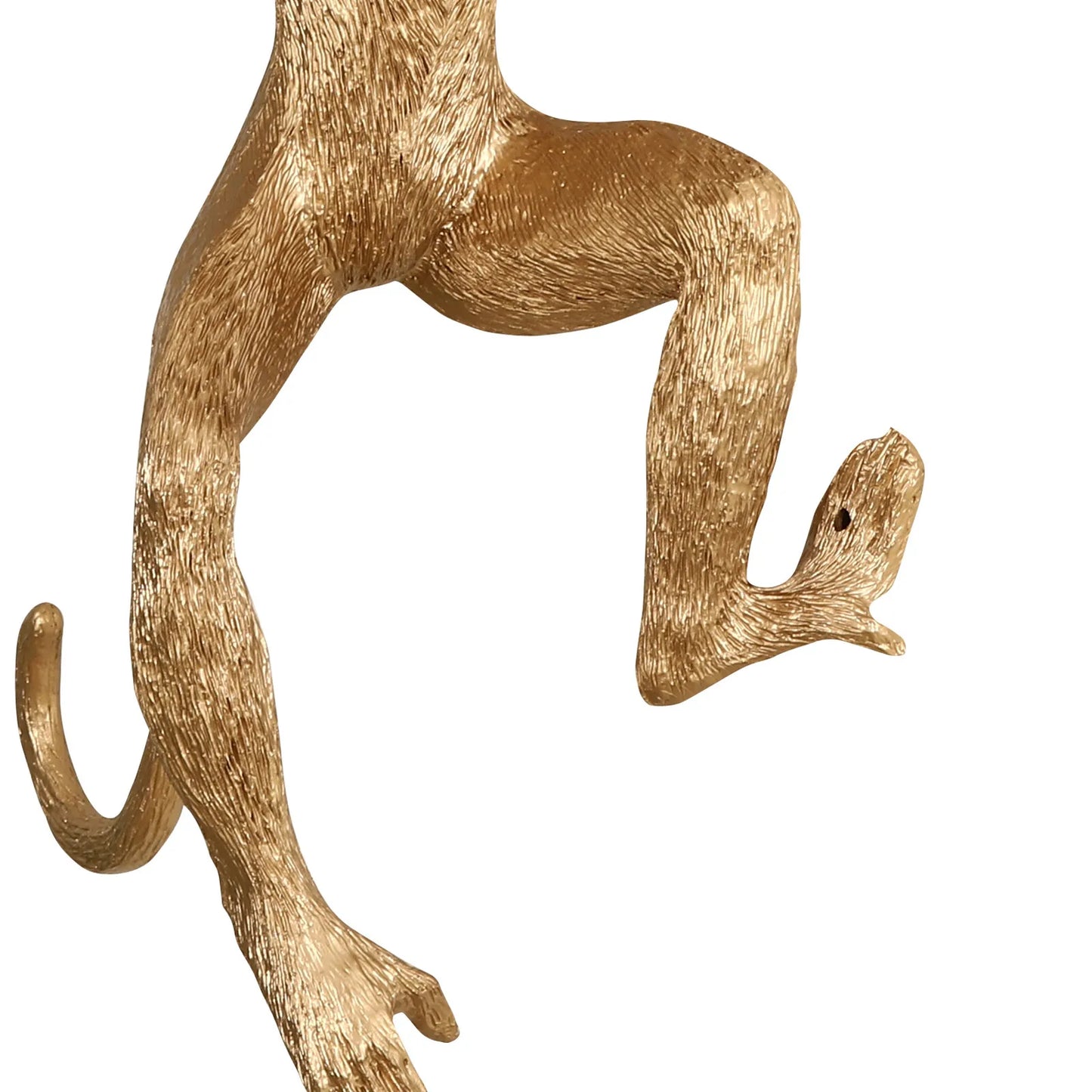Gold Monkey Wall Lamp