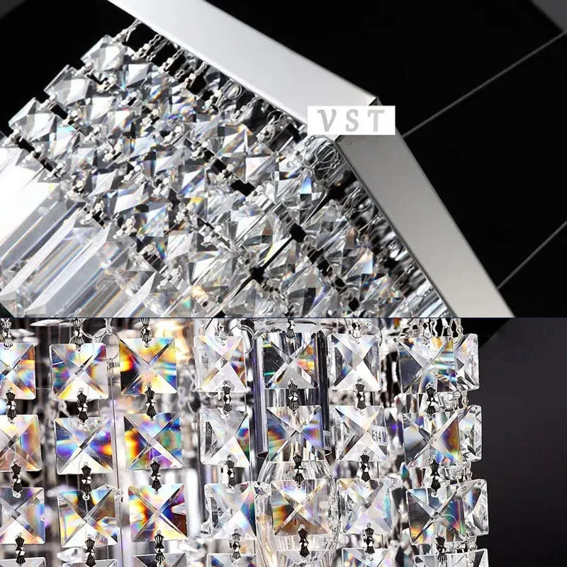Modern K9 Crystal Dining Room Chandelier
