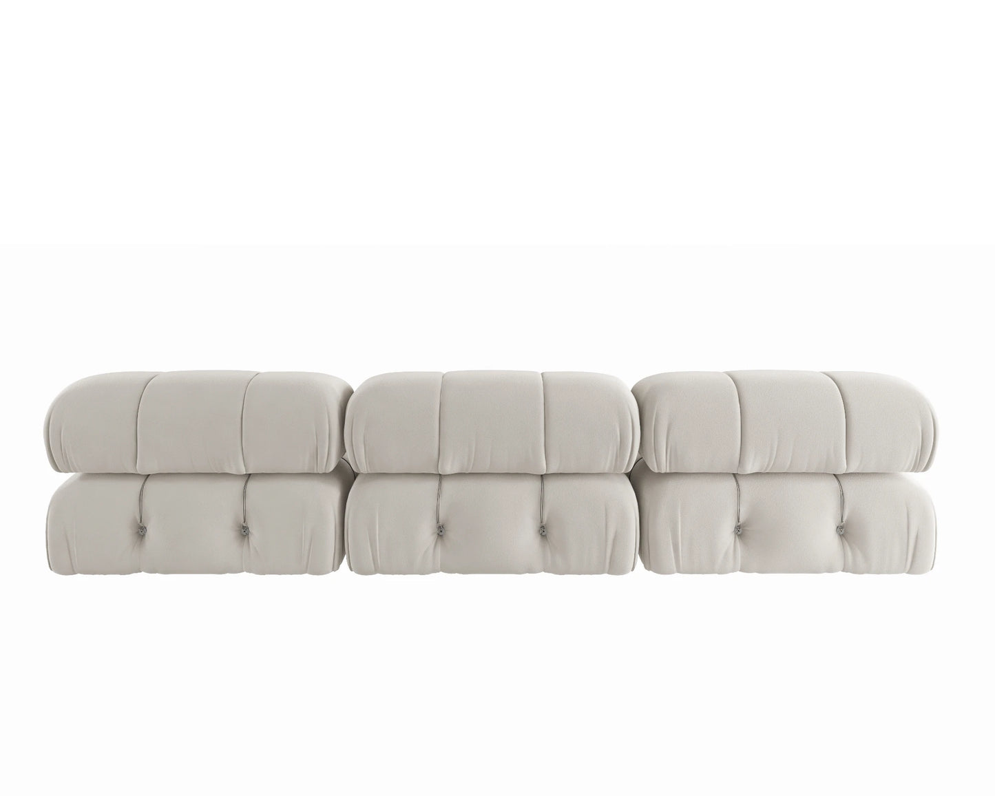 Modern Velvet Sectional Sofa-104/Inch