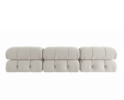 Modern Velvet Sectional Sofa-104/Inch