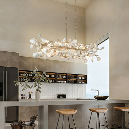 Modern Luxury Art Chandelier Gold Kitchen