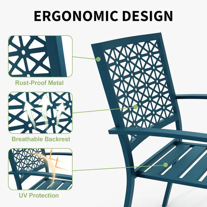 3-Piece Outdoor Patio Bistro Set