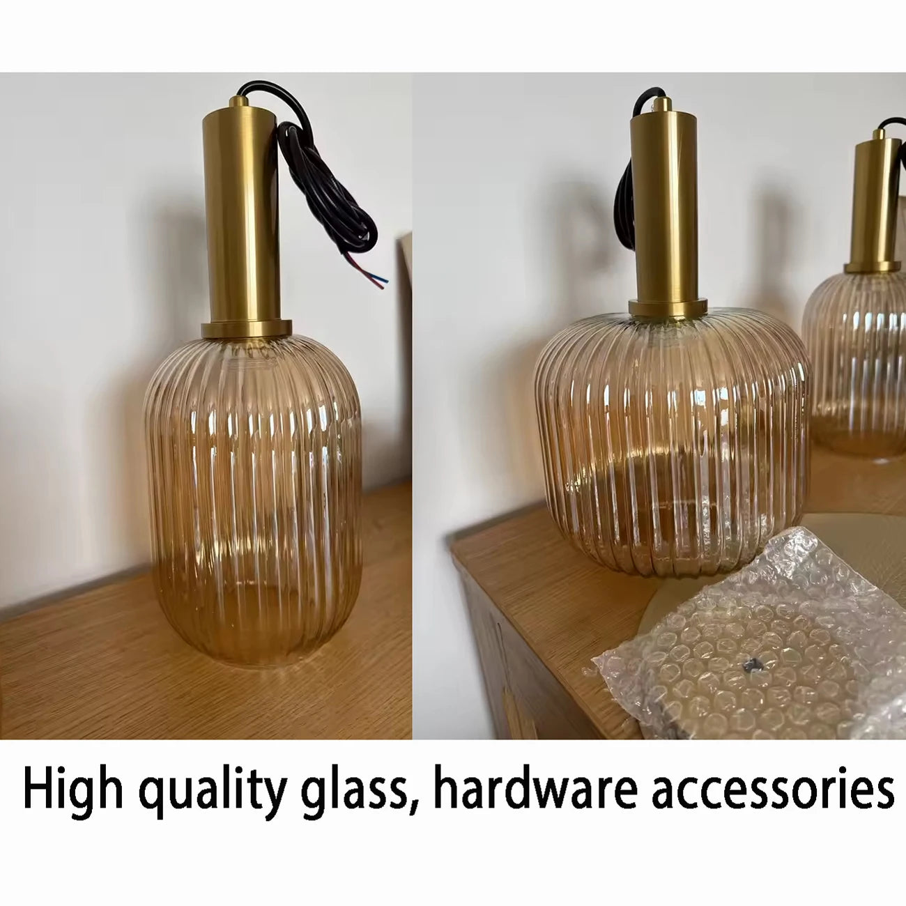 Modern Nordic Glass Pendant Light