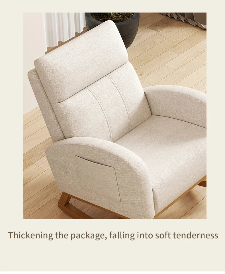 High Back Rocking Accent Chair