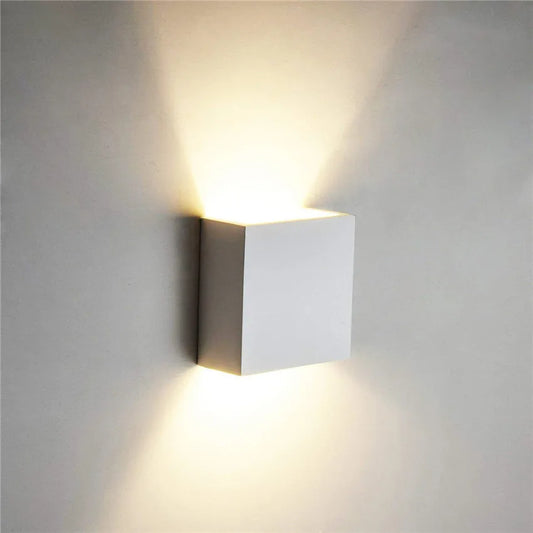 Aluminum Cube LED Wall Sconce – Indoor Light
