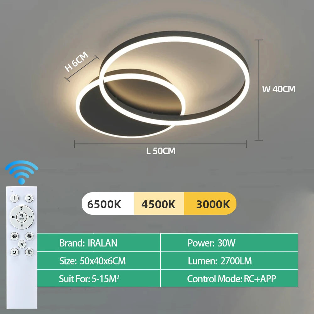 Modern Indoor LED Ceiling Chandelier