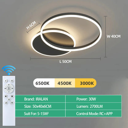 Modern Indoor LED Ceiling Chandelier