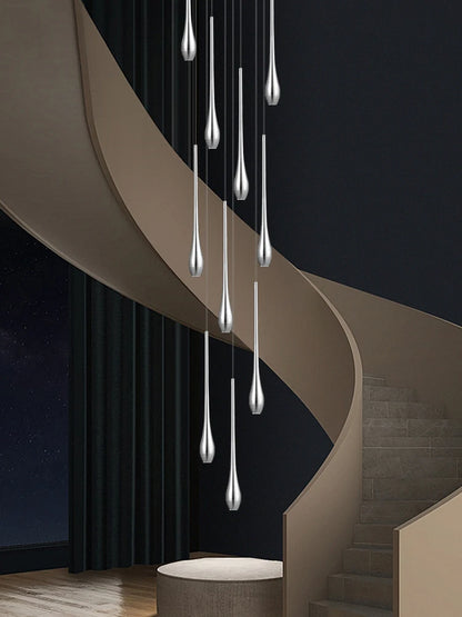 Nordic LED Staircase Pendant Chandelier