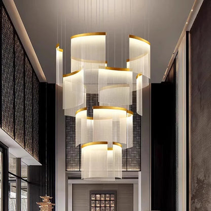 modern home staircase chandelier,