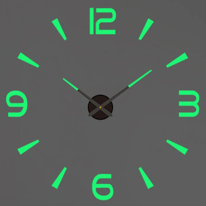 3D DIY Luminous Wall Clock