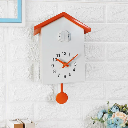 Bird Quartz Hanging Wall Clock