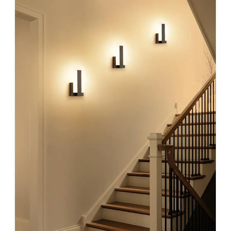 Modern LED Wall Sconces Up and Down Set of Two