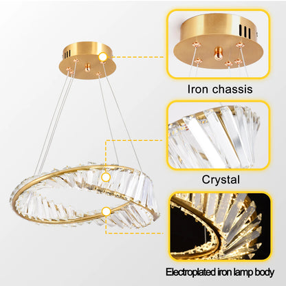 Modern LED Ring Chandelier