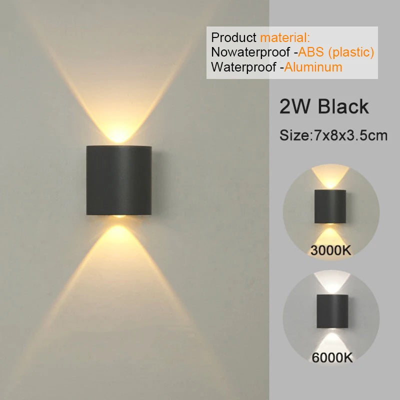 Modern Indoor Outdoor Wall Sconce
