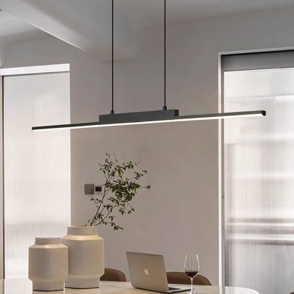 Modern Linear Pendant Light - Long Dining Room Chandelier