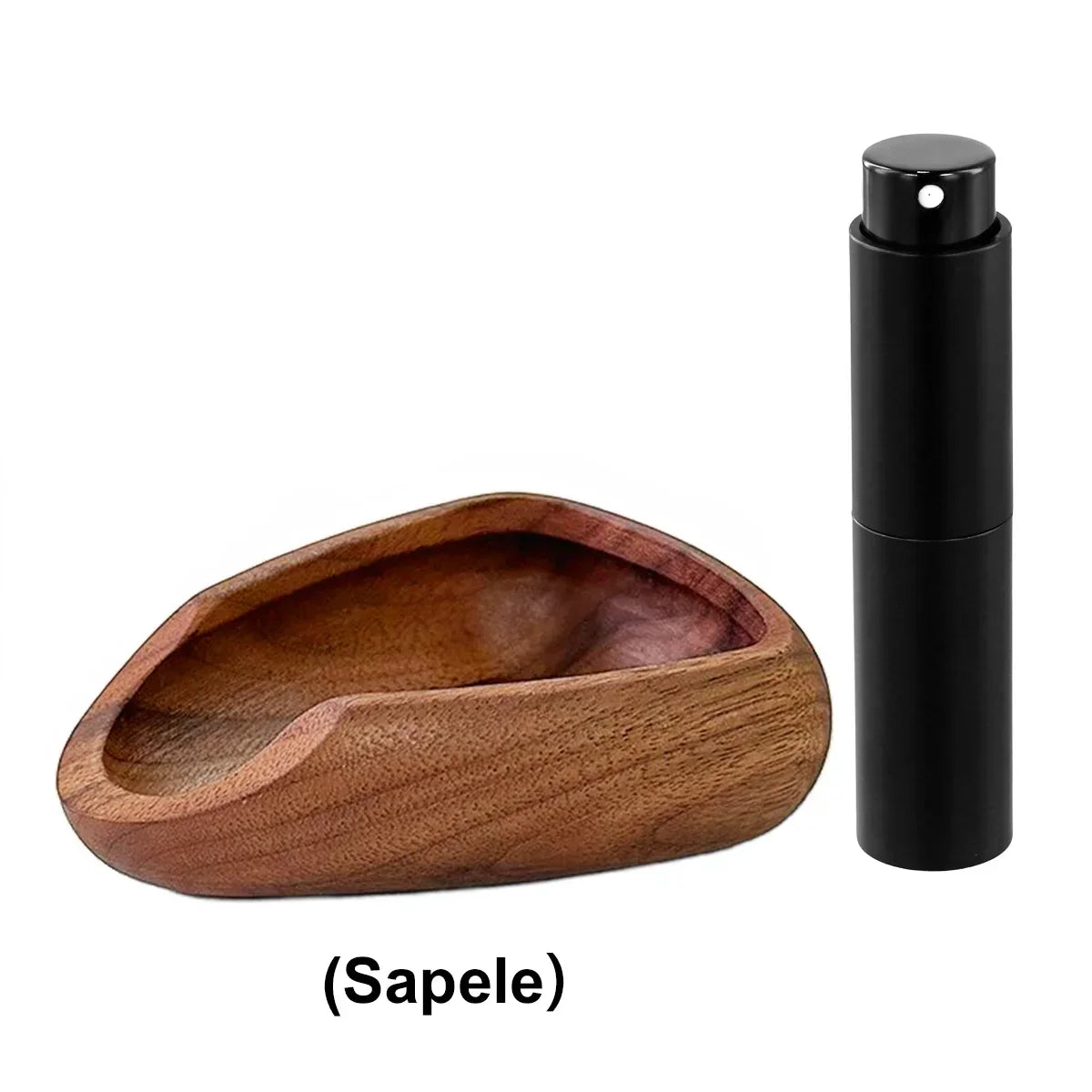 Wood Coffee Bean Organizer with Spray Bottle