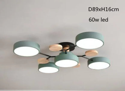 3-Color LED Ceiling Light – Modern Style