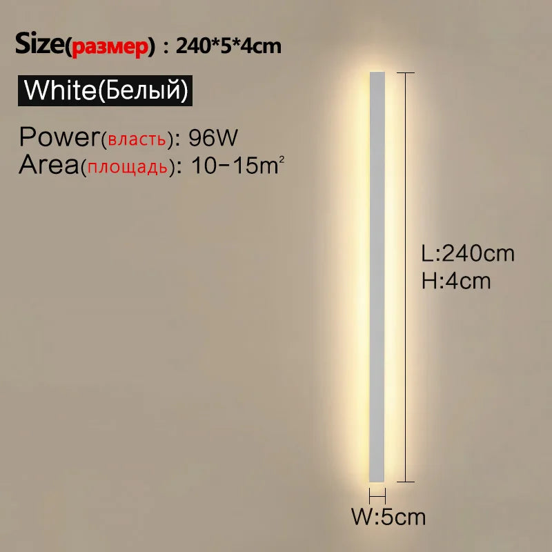 Waterproof Nordic LED Outdoor Wall Light – IP65