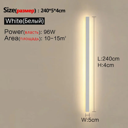 Waterproof Nordic LED Outdoor Wall Light – IP65